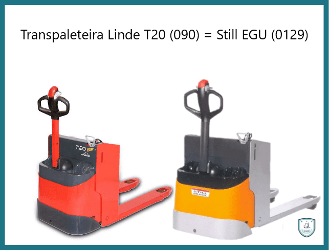 Transpaleteiras Linde T20 (090) = Still EGU (0129)