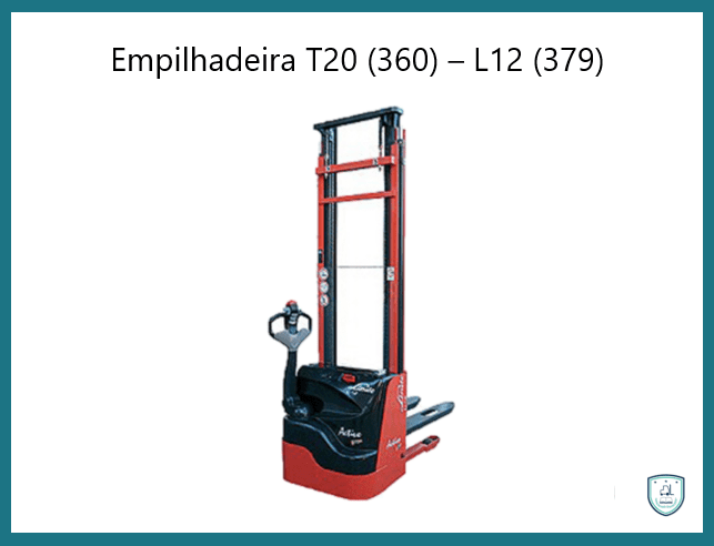 Transpaleteiras Linde T20 (360) = Linde L12 (379)