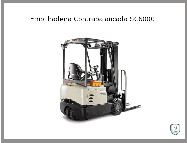 Empilhadeira Contrabalançada Crown SC6000